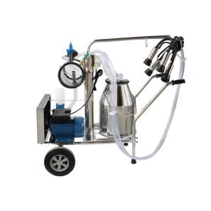 Vacuum Pump-typed Single-barreled Mobile Milking Machine 2704